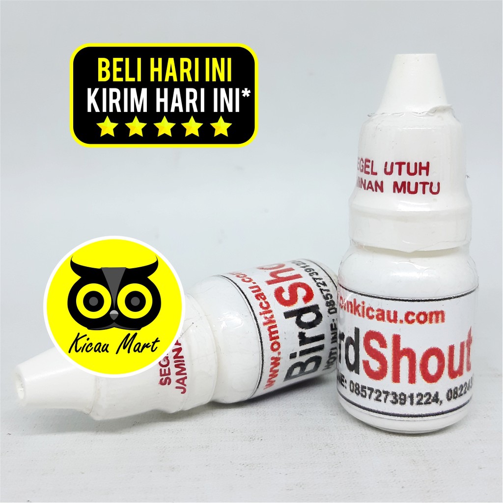 VITAMIN OBAT BURUNG MURAI KACER PLECI LOVEBIRD KENARI MACET BUNYI BIRD SHOUT CAIR OM KICAU VSHOUOK