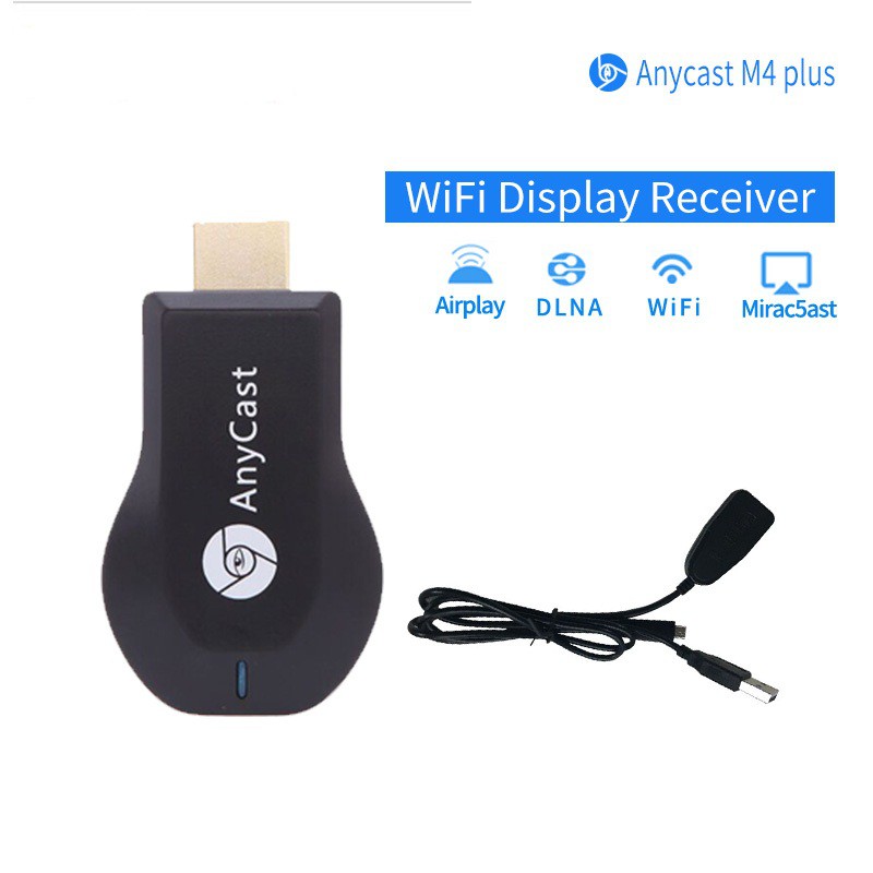 AnyCast M4 Plus DLNA Miracast 1080P HDMI Media Player-Easy Sharing