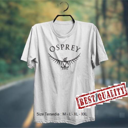 Kaos Oblong Premium Cotton Combed 30s Motif Ospray