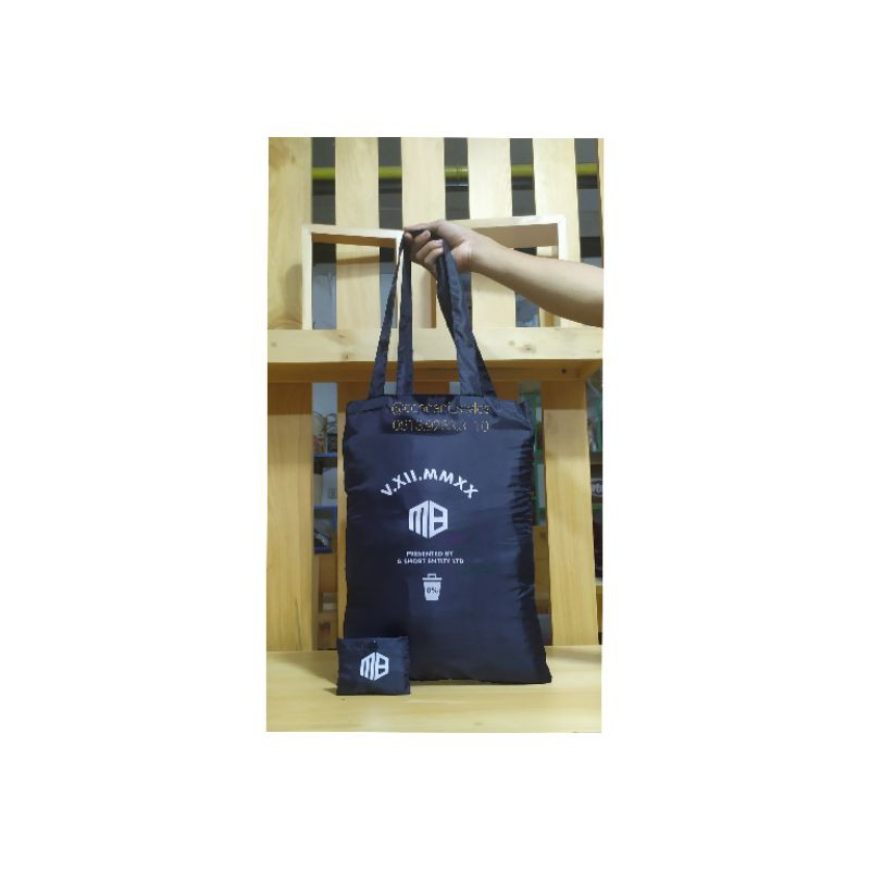 tas lipat belanja unik parasut custom sablon kekinian