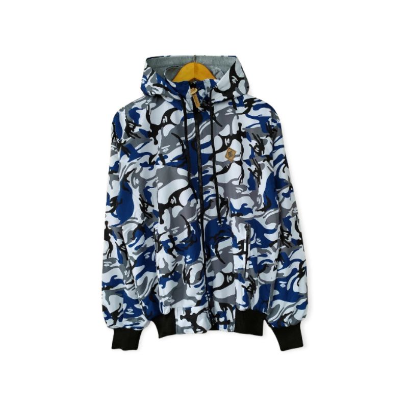 Jaket Bomber Doreng Original/Jaket DC Bolak Balik Doreng Kekinian/Jaket DC Bomber bolak balik/Jaket 