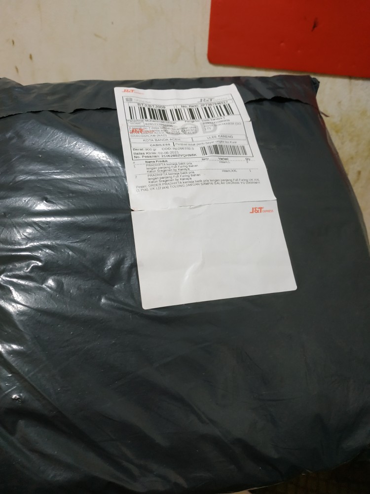 Pradhifta Kemeja Batik Pria Lengan Panjang Full Furing Bahan Katun Sragenan By Kanaya