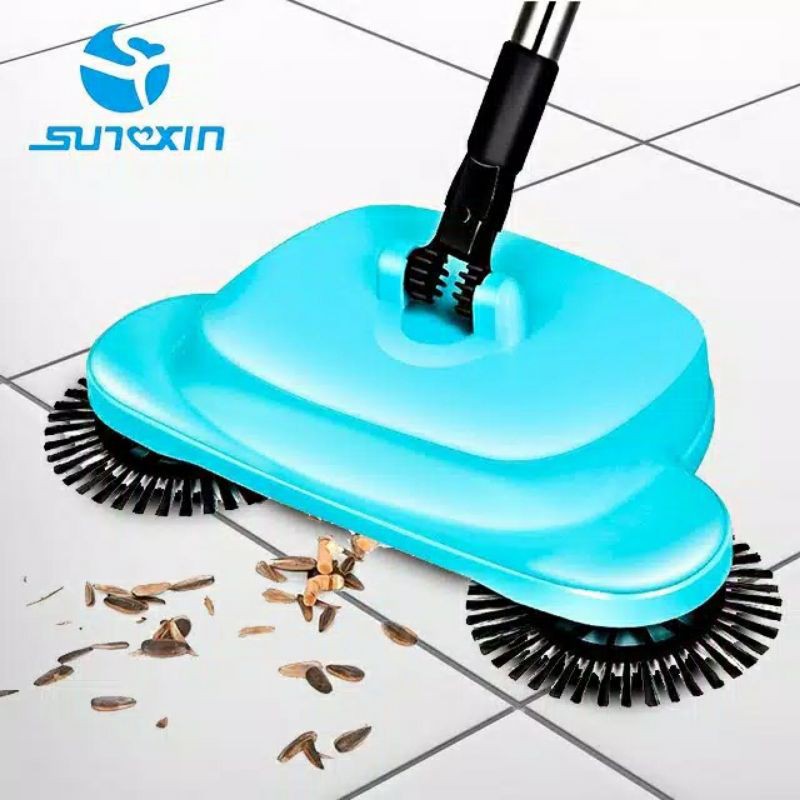 SUNXIN Sapu Otomatis 360 Derajat / Sapu Praktis / Sapu Modern / Sapu Vacuum Cleaner