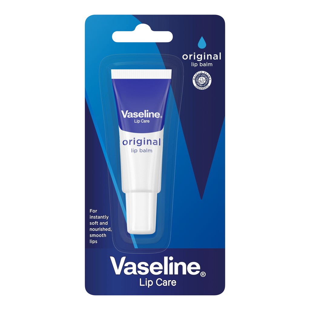 Vaseline Lip Balm Pelembab &amp; Pencerah Bibir 10 G - Lip Care