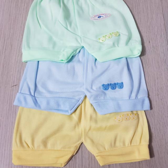 6 Pcs (1/2 Lusin) Celana Pendek Bayi DOLPHIN TISUKA | E77 Pop SEGI EMPAT SNI M, L, XL Baby Pants