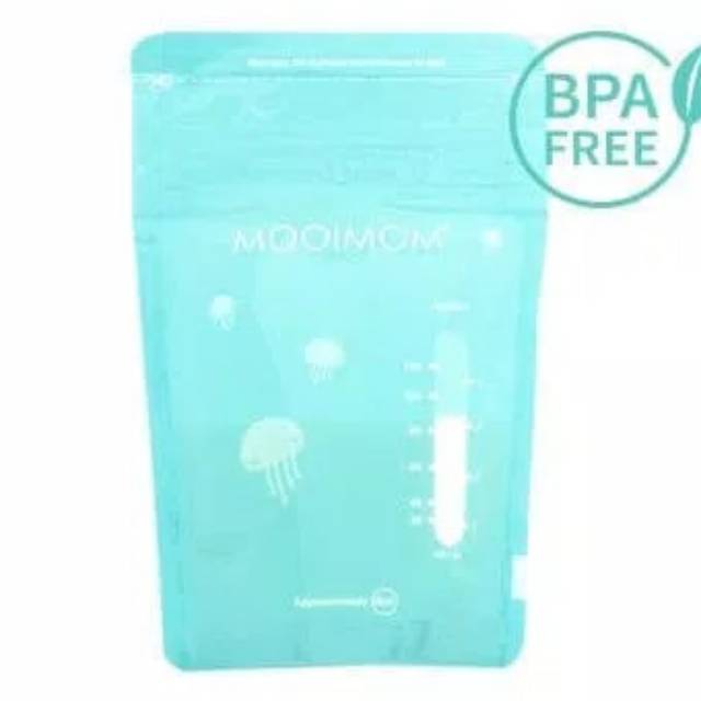 MOOIMOM Kantong ASI  120ml Isi 30pcs Breastmilk Storage Bag ASIP