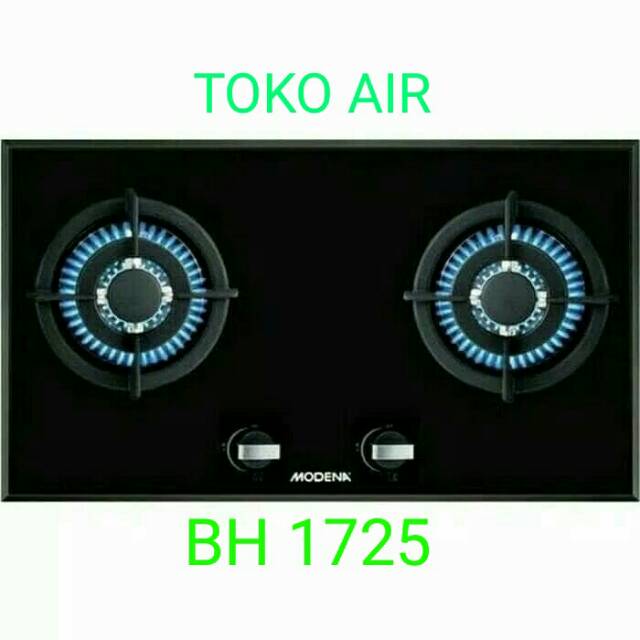 Kompor tanam Modena BH 1725/ Kompor tanam Modena 2 tungku