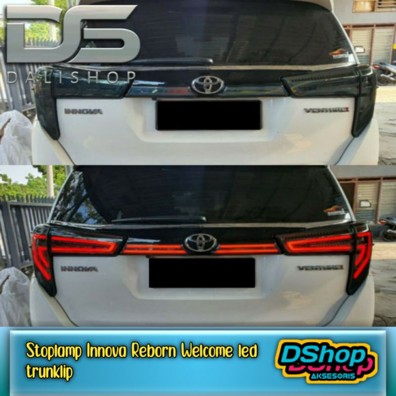 Stoplamp Innova Reborn Welcome led trunklip
