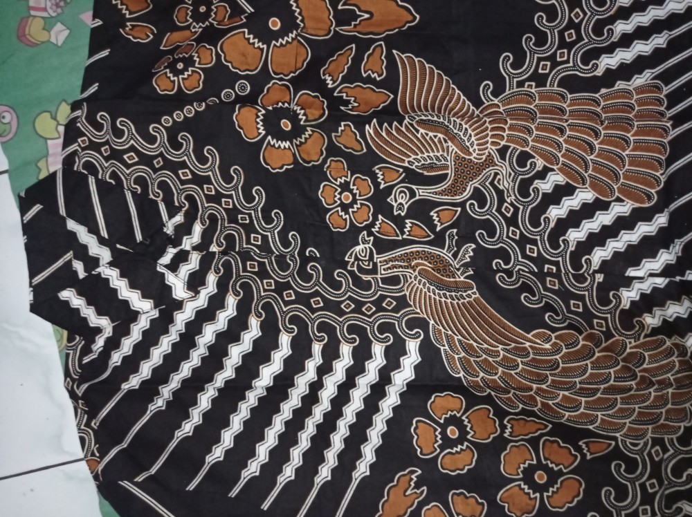 Size M L Xl Xxl Xxxl Bswart Batik Hrb026 Kenongo Hem Panjang Pekalongan M L Xl Batik Pria  Bw 002