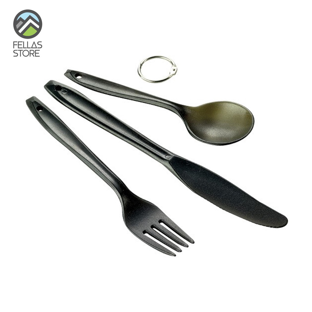 TREKMATES -  Polycarbonate Cutlery Set - 3 pcs