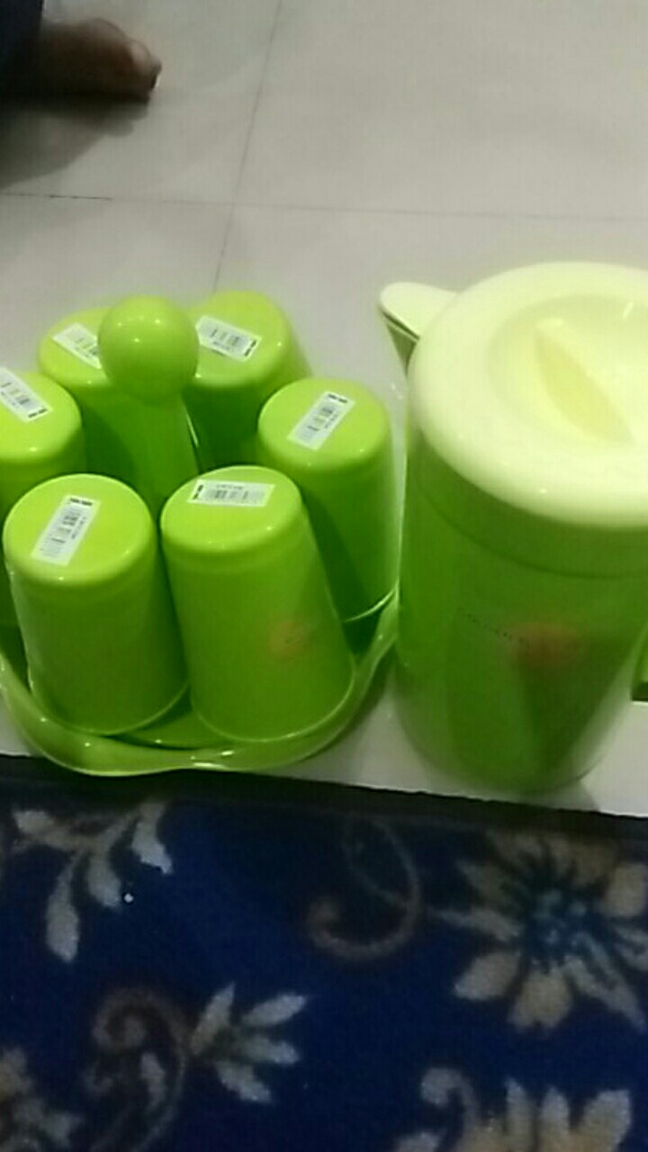 Stand Gelas Set + Teko