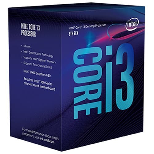 PROCESSOR INTEL 1151 I3 8100 BOX