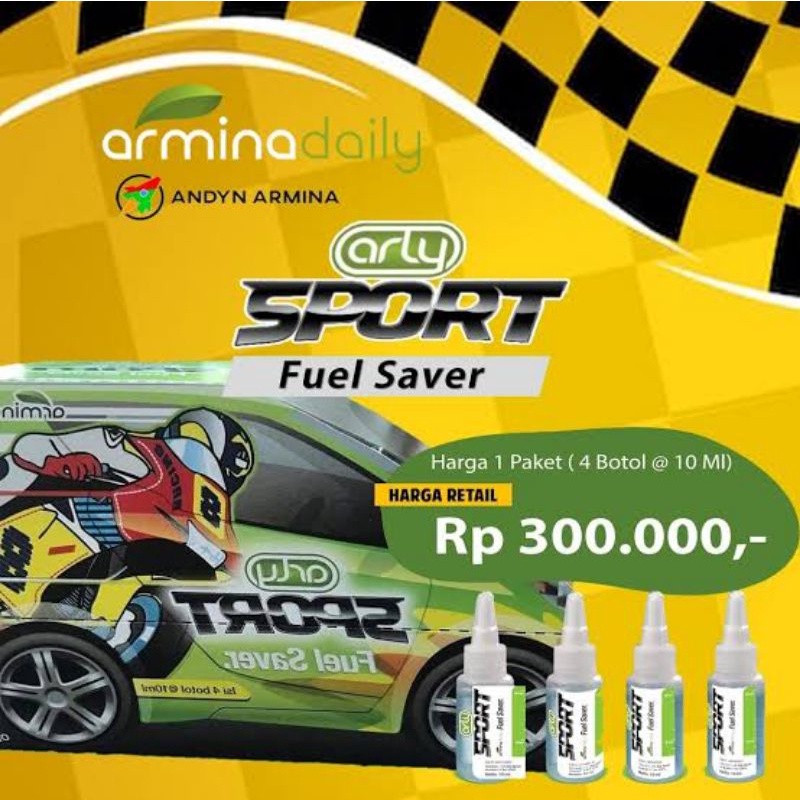 Fuel Saver, arly sport, penghemat bbm armina daily