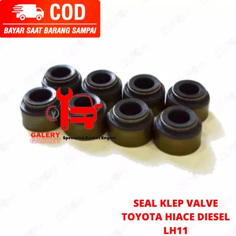 Seal Tutup Klep Toyota Hiace Diesel Sil Valve Steam Hiace Diesel LH11