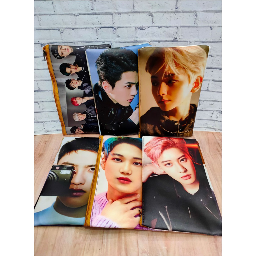 

[READY STOCK] POUCH PENCASE TEMPAT PENSIL EXO