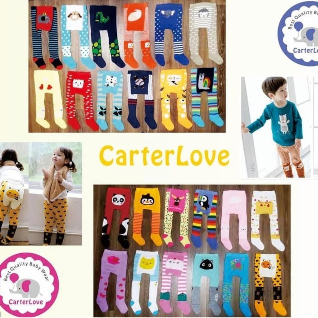 1 pcs leging bayi MOTIF cotton rich