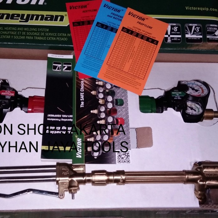 VICTOR JOURNYMAN gas cutting set welding guide