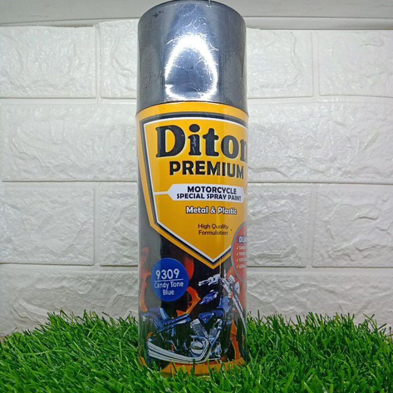 Pylox pilox pilok cat semprot diton premium 400 cc 400cc warna candy tone blue biru 9309