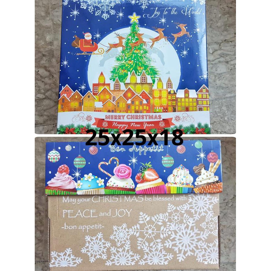 

Dus Box Tebal Cake Natal 25 Cm Bon Apetit >