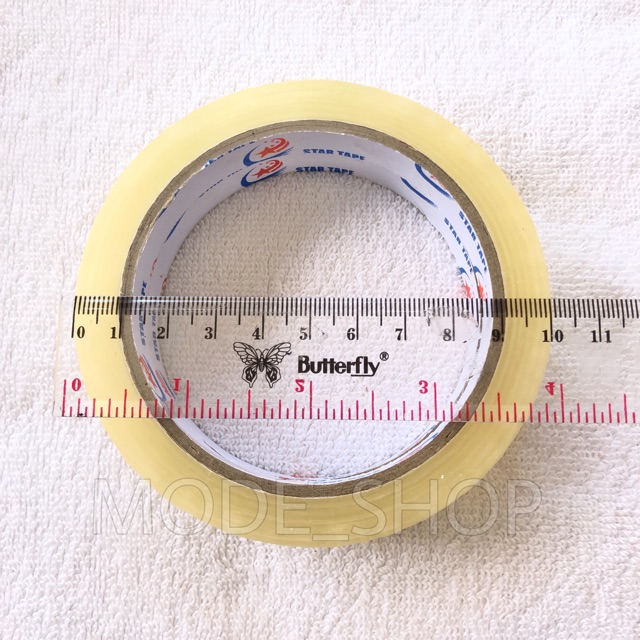 

Lakban Bening Kecil 1cm / Isolasi Bening Star Tape