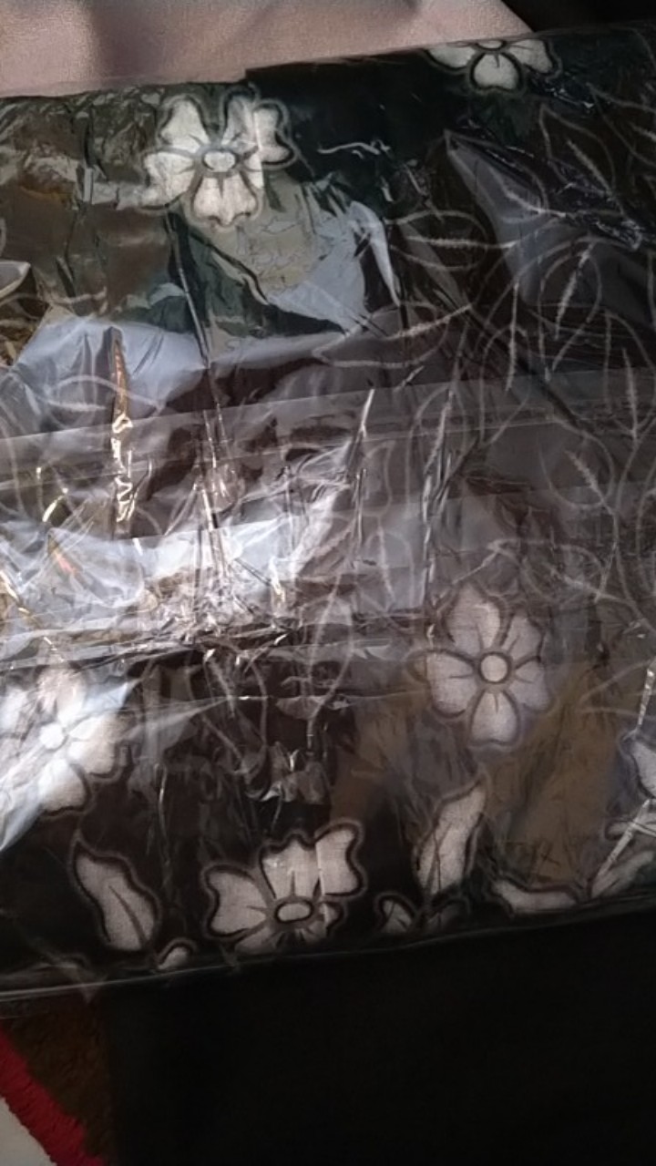 Kemeja Batik Pria Lengan Panjang Size M L Xl Xxl Bswart