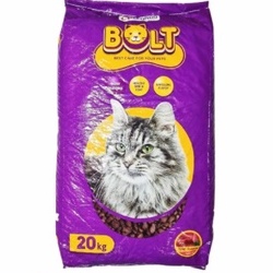 BOLT 20 KG/ MAKANAN KUCING BOLT / CAT FOOD BOLT / 1 SAK