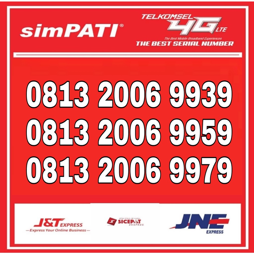 Nomor Cantik Simpati rapih - Nomor Cantik Telkomsel - Nomer Cantik Telkomsel - No Simpati Cantik