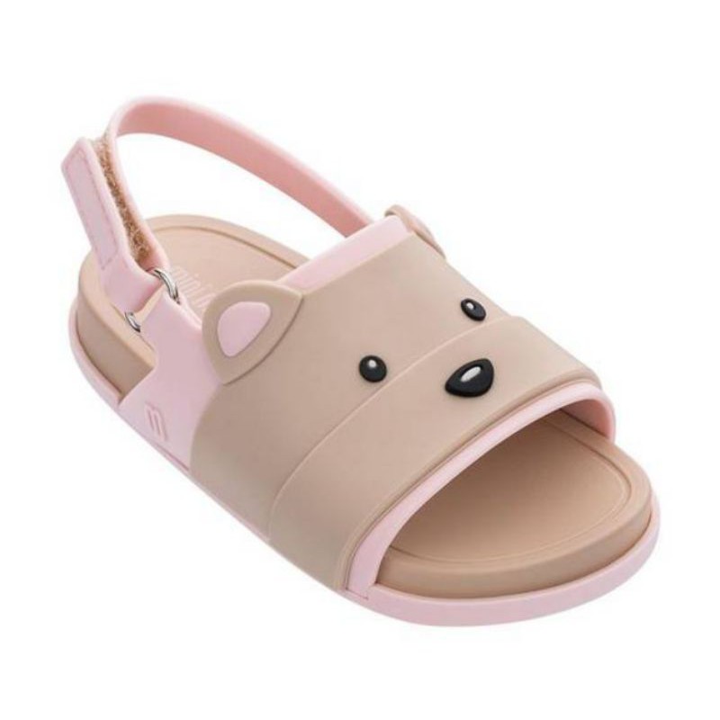ORIGINAL MINI MELISSA Beach Slide Bear BB Sandal Jelly Anak Perempuan