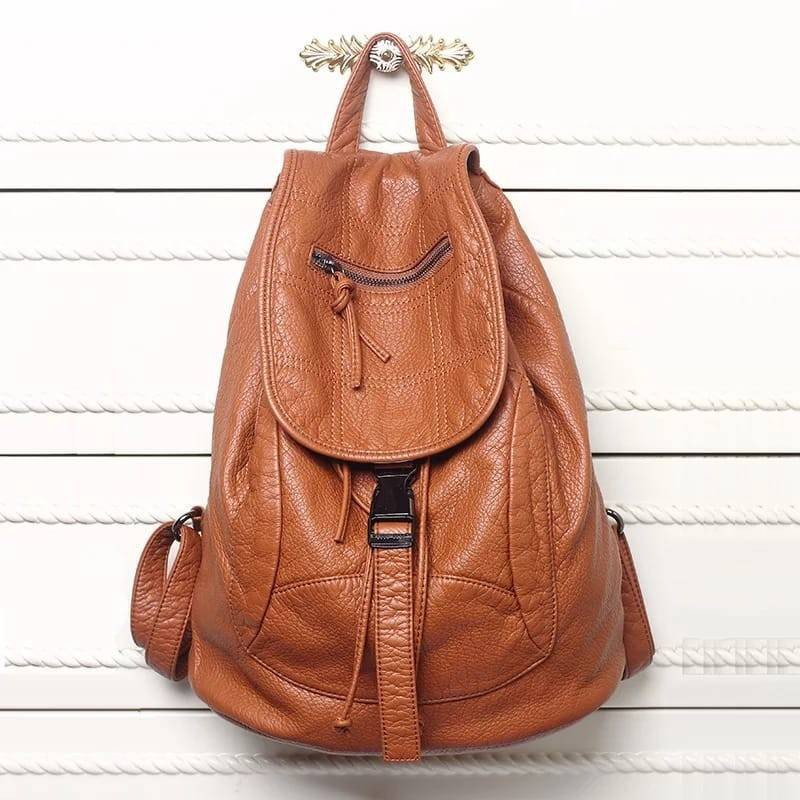 RANSEL WANITA FASHION KULIT SINTETIS BAGUS / TAS MULTIFUNSI NEW 7456