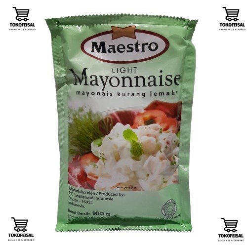 

MAYONNAISE SACHET 100 GR [Maestro] MAYONES