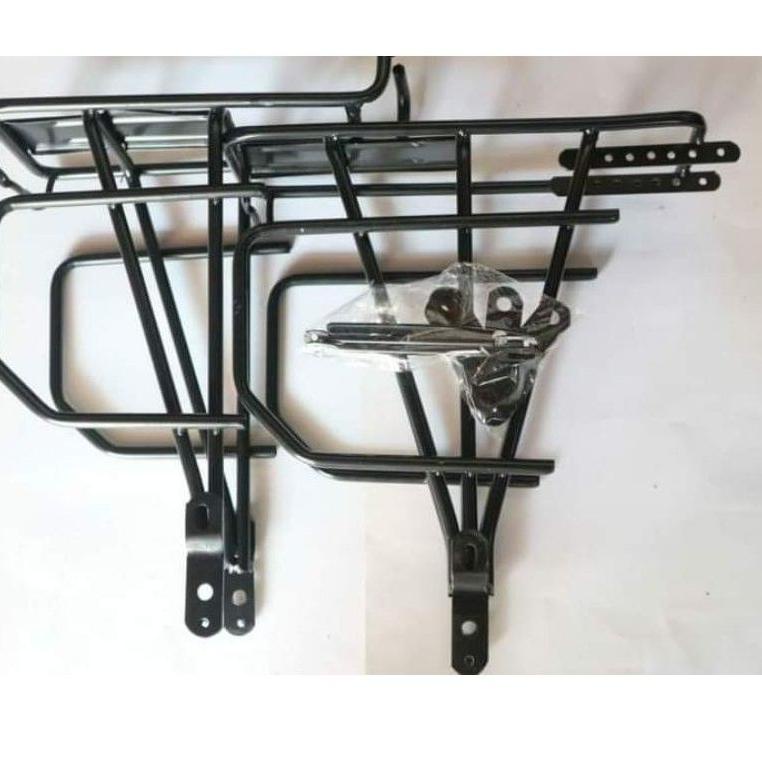Rak Pannier Touring Sepeda Bagasi Depan Belakang Boncengan Sepeda Gunung MTB Sepeda Lipat Seli ▪ TT.
