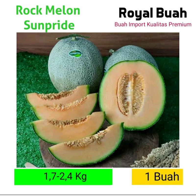 Rock Melon Sunpride +- 2Kg