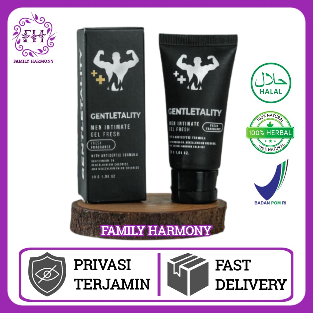 Gentletality Gel Pembesar Alat Vital Pria Permanen Terbaik 100% Original