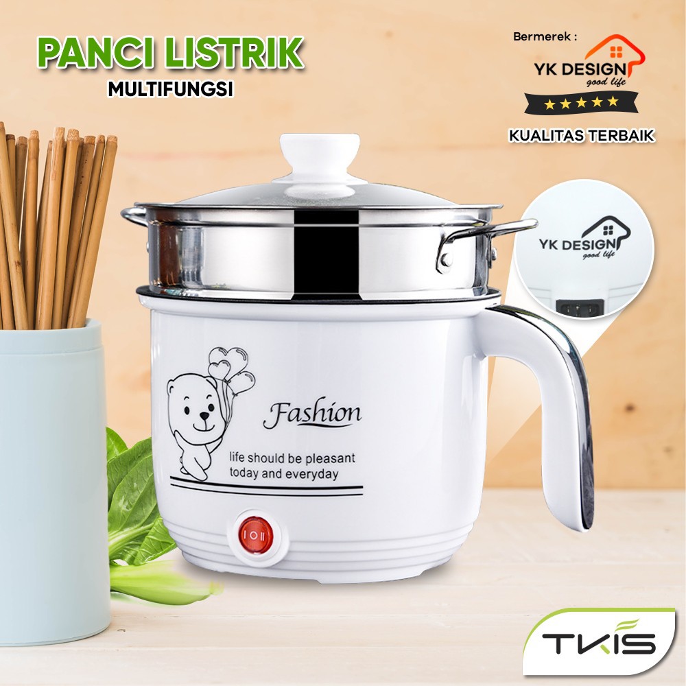 Jual Panci Listrik Serbaguna Multifungsi Elektrik Cooker 0.8 Liter