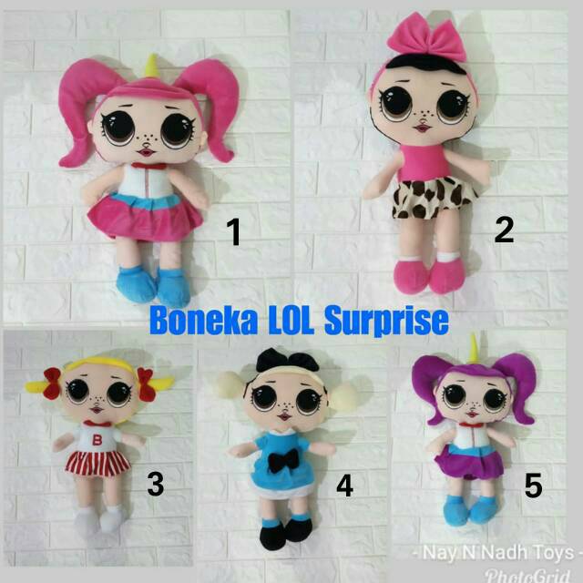 Boneka LOL Boneka L O L