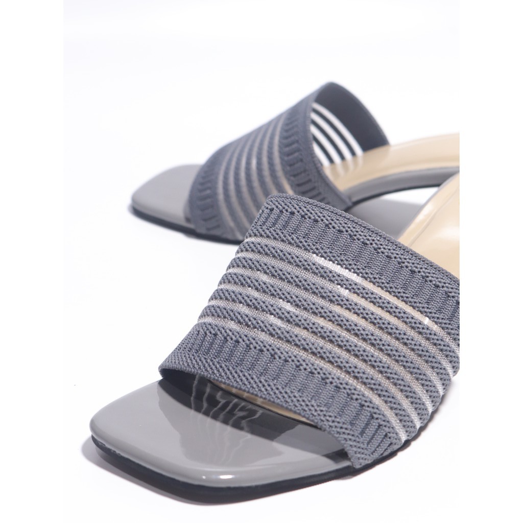 Sandal Hak Tahu Wanita Rajut Import JL03