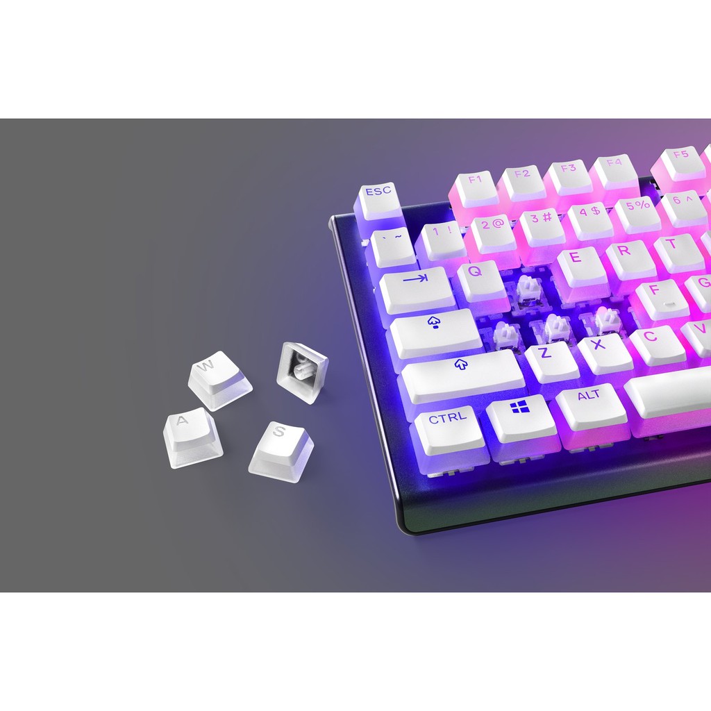 Steelseries Prismcaps Universal Double Shot PBT Pudding Keycaps Steel Series Prism Caps