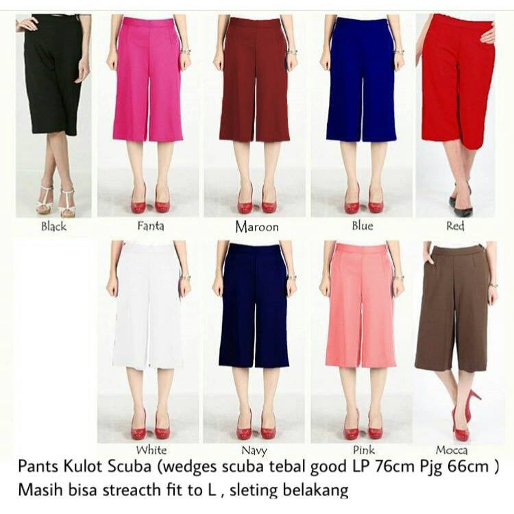KULOT / KULOT SCUBA / CELANA KULOT / OOTD