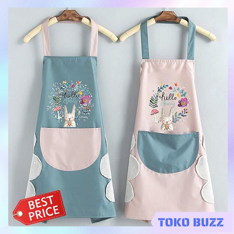 Celemek Masak / Apron Masak Dapur Kotak KT-026