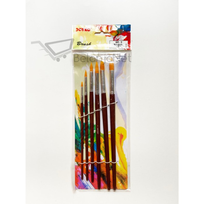 Brush | Kuas Cat Air | Kuas Lukis Joyko BR-3 per SET