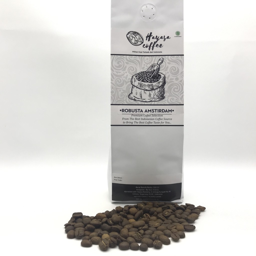 

Kopi Hayasa Amstirdam Dampit Malang Robusta - 500 Gr