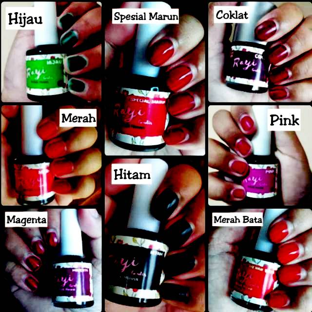 Rayi Henna 10ml / Kutek Halal / Geulis Henna / Cat Kuku Halal / Henna Halal / Cat Kuku / Kutek Cat