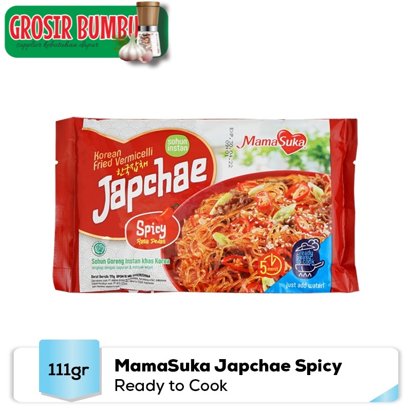 

MamaSuka Japchae Spicy 111 Gr Mama Suka Korean Korea Food