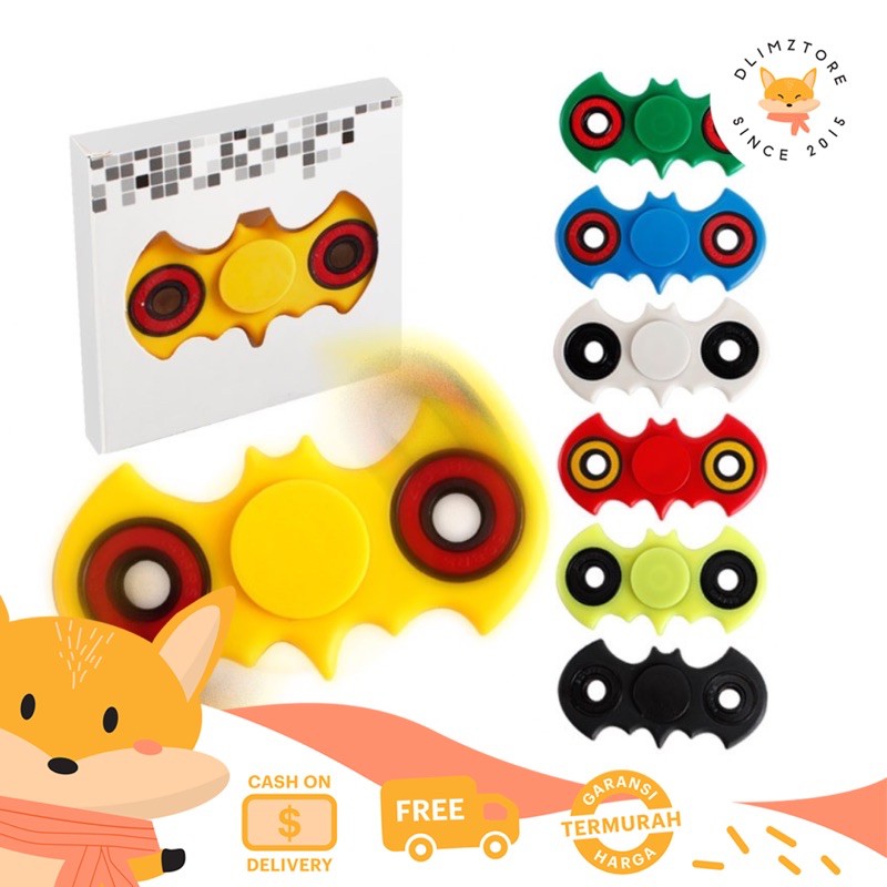 Fidget Spinner Hand spinner Fidget Toys Fidget Cube Model Batman Kipas Daun