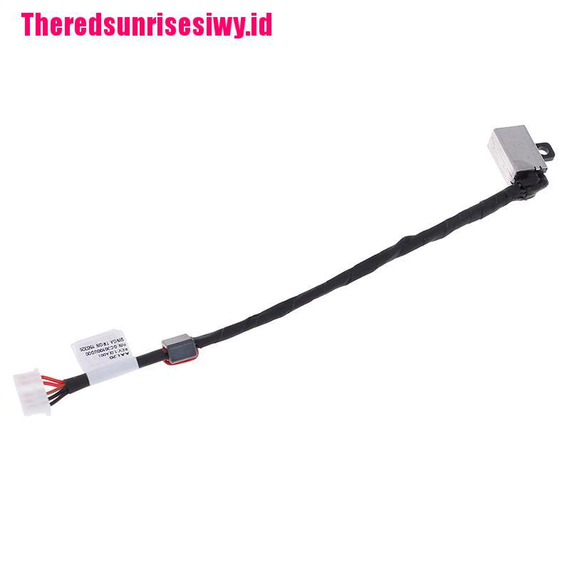 【Theredsunrisesiwy.id】1Pc DC power jack cable socket for dell Inspiron 5551 5555 5558 5559