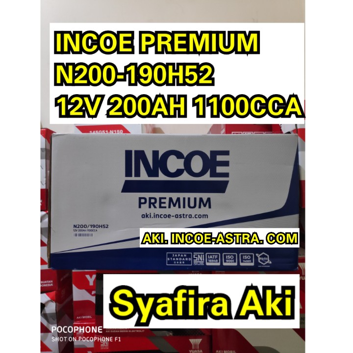 AKI SOLAR PANEL,GENSET INCOE ASTRA N200 12V 200AH