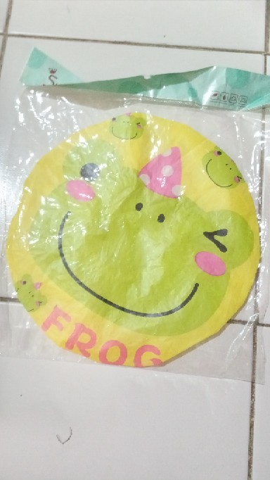Shower Cap Premuim Karakter / Topi Keramas Plastik Lucu