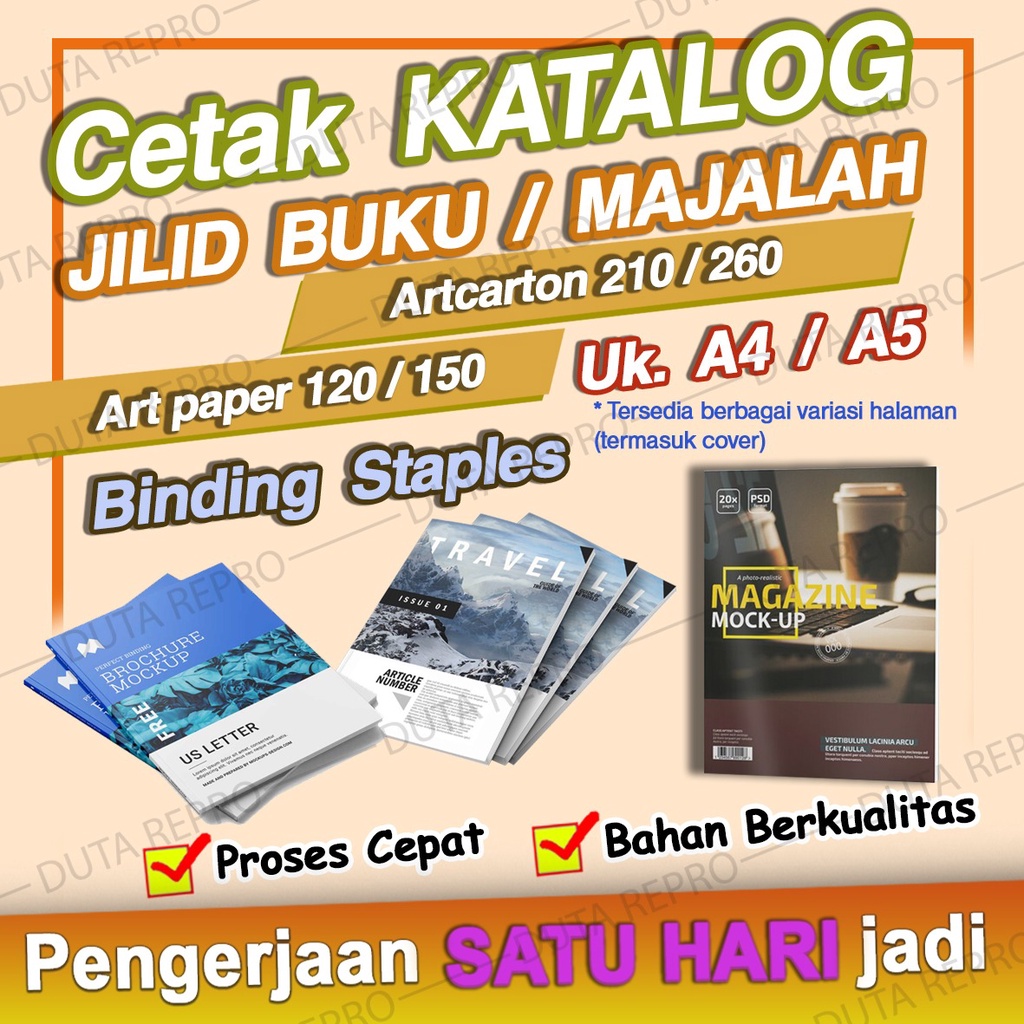 Cetak Buku, Katalog dan Company Profile