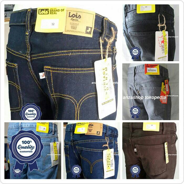 Hot N New Celana Jeans Lois Pria Reguler