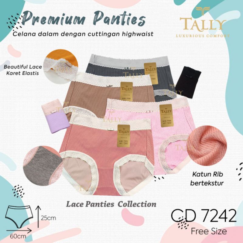 CD KATUN RENDA TALLY 7242 CELANA DALAM WANITA DEWASA REMAJA - BUNGALILY
